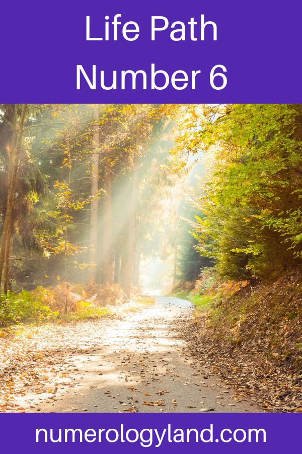 Life Path Number 6 Explained Numerology Land