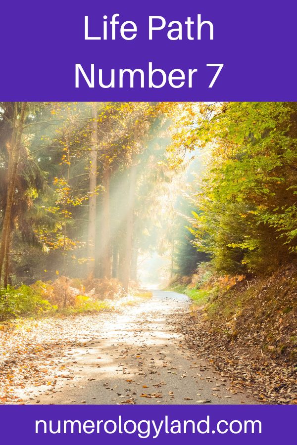 Life Path Number 7 Explained Numerology Land